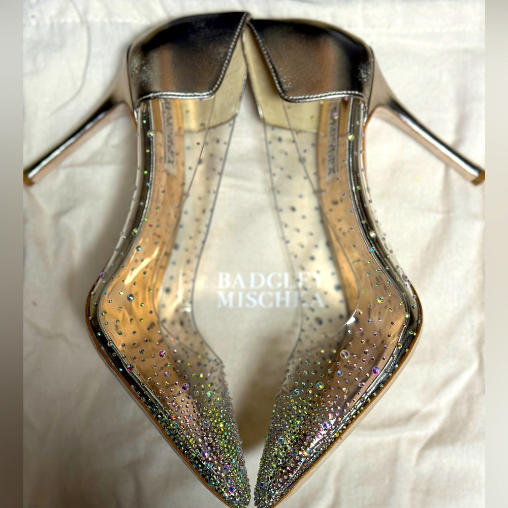 BADGLEY MISCHKA Gisela Embellished Pumps